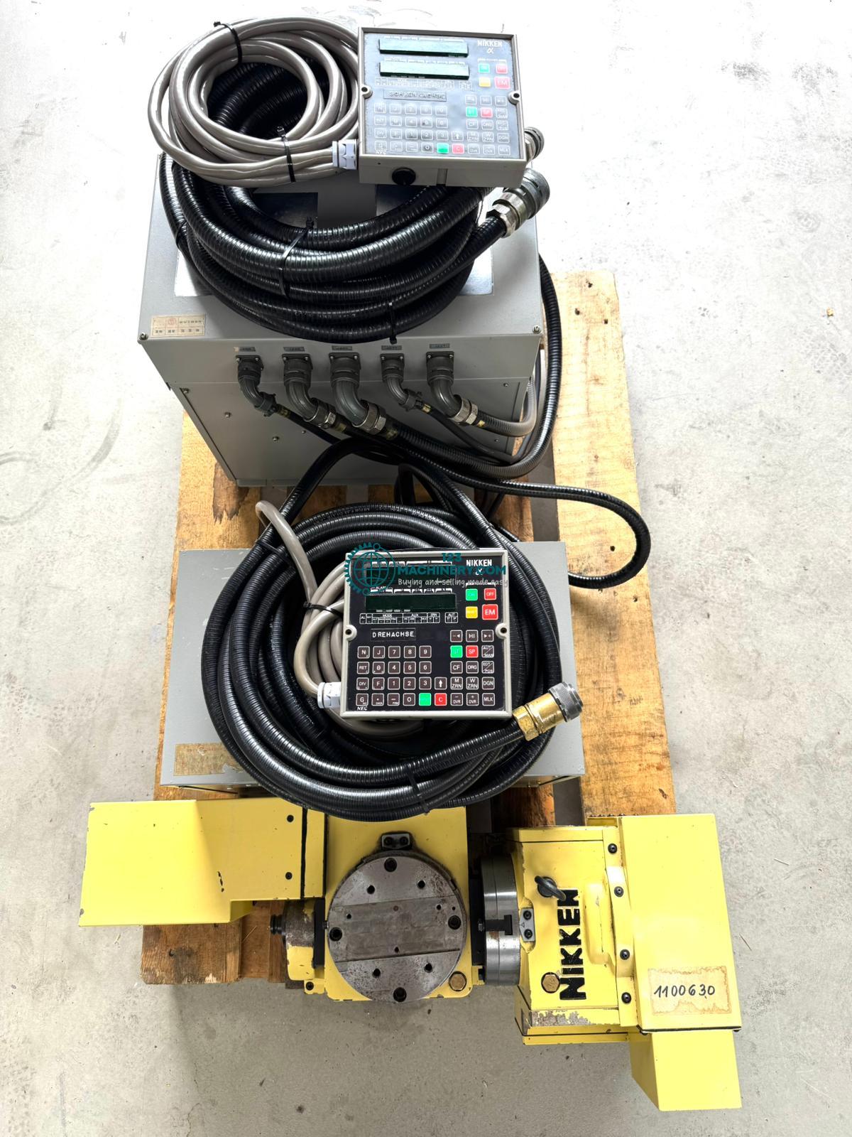 NIKKEN 5 AX - 170 CNC - Rundtisch incl. Steuerunge